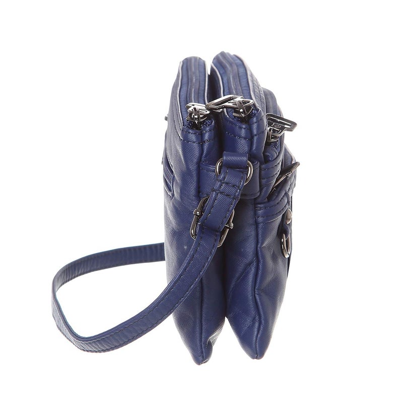 MINICAT Multiple Pockets Small Crossbody Purse Cell Phone Purse Shoulder Bags for Women Cross Body Bag for Woman(Blue Small) - Image 5